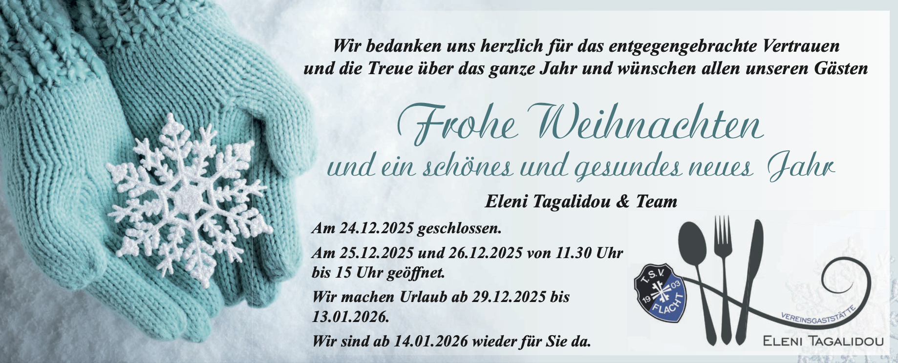 Frohe Weihnachten